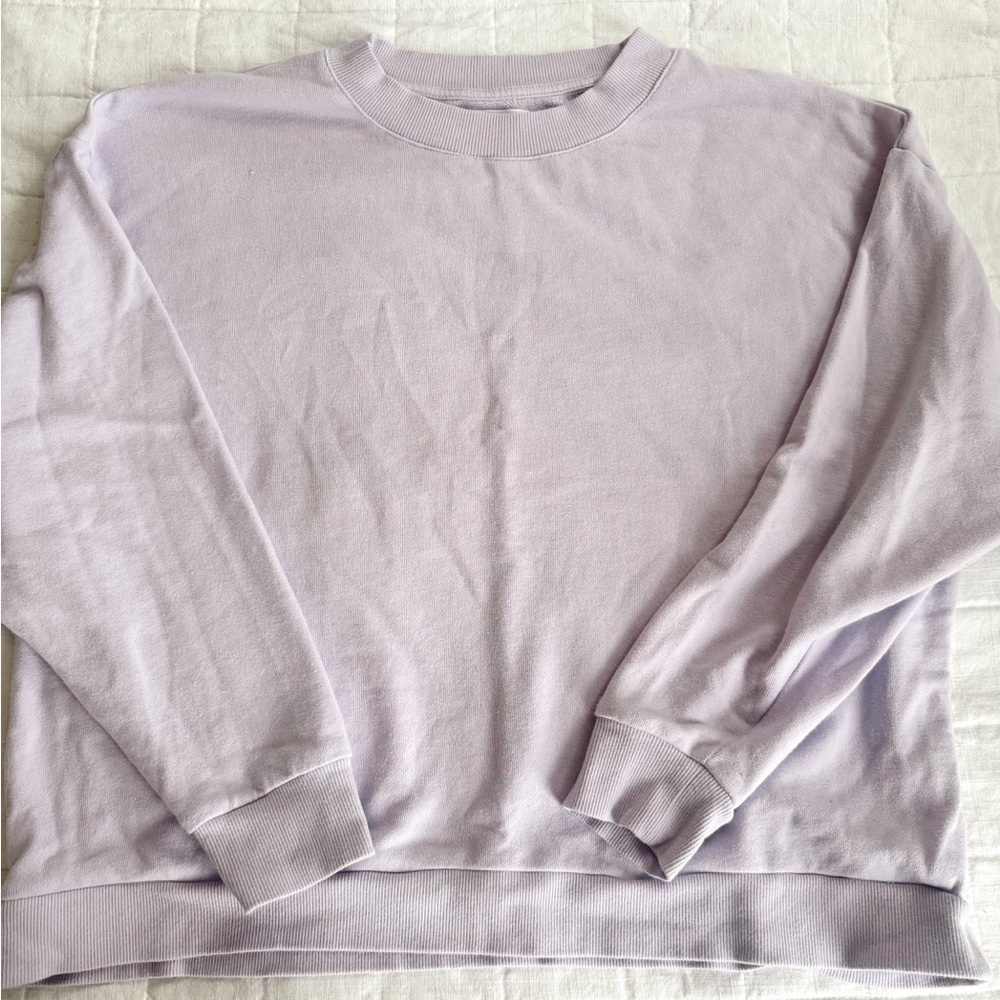 Lavender Colsie Crewneck Sweatshirt